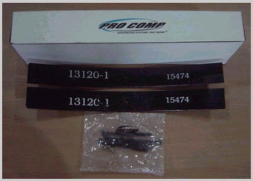 จำหน่ายแผ่นเสริมแหนบ procomp