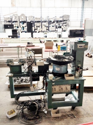 ขายชุดลำเลียงชิ้นงาน สภาพดี พร้อมใช้งาน ยี่ห้อ sanki part feeder / bowl feeder / linear feeder / hoper