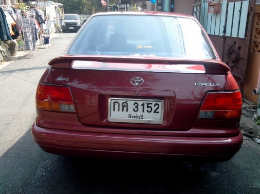 ขาย TOYOTA COROLLA Gxi โฉมตอง 111 ตูดเป็ด ปี 96 ขาย TOYOTA COROLLA Gxi โฉมตอง 111 ตูดเป็ด ปี 96