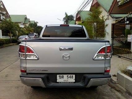 Mazda BT50 Pro สีบรอนซ์เงิน เกียร์ออโต้ การใช้งาน 1 ปี