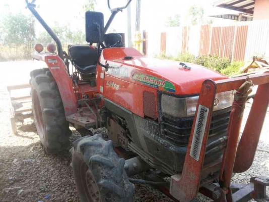 ปัญญาแทรคเตอร์มาแล้ว...จัดมาให้ครับ คูโบต้า L3408ใบมีดตราช้าง โรตาลี่ตราช้างRX162 เล่มทะเบียนพร้อม สภาพเดิมๆ