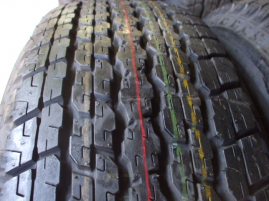 ยางใหม่ แม็คVigo Champป้ายแดง Bridgestone Dueler 265/70R16 ใหม่ เส้นสีตุ่มยางครบ ปี2813, ยางใหม่ 265/65R17