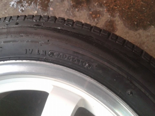 ขายล้อte37 6 รูขอบ17" 7.5+ยาง 12500