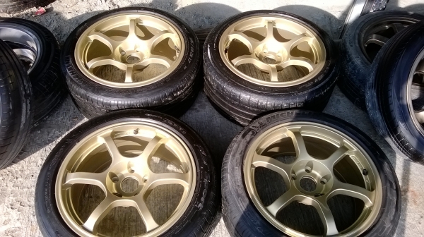 ขายล้อRG2 ขอบ17 5รู114พร้อมยางชุดละ15500