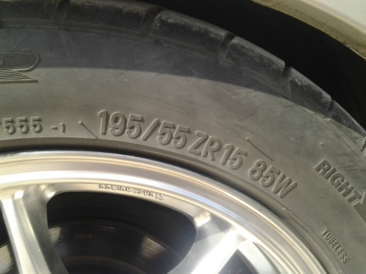 แม็กนอกขอบ15"พร้อมยางนอก