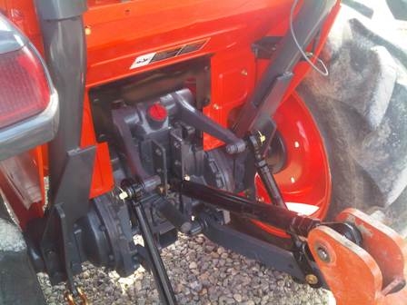 ขายรถไถ Kubota L 3608 (4WD) พร้อมดันหน้าและผานหลังตราช้าง