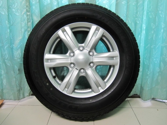 ขายล้อแม็กป้ายแดง ISUZU MU-X ขอบ 17 พร้อมยางปลายปี 13