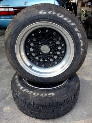 ขายล้อรังผึ้ง epsilon กว้าง8 แท้ 3 ชิ้น หายาก