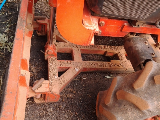 KUBOTA L4508 หลังคาแดง หาง5 ใบดัน โรตารี่  ทำงาน 2พันชั่วโมง