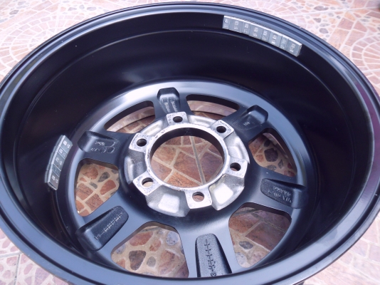 ขายยาง bf 265-70-16 ปี 10 + ล้อ te37 สีดำปัดเงา ขอบ 16 -0