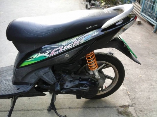 Click ล้อแม็ค สีเขียว รถบ้าน เครื่องเดิม แน่นๆ เอกสารครบ