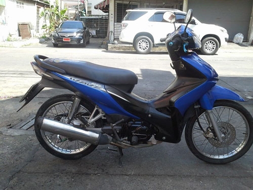 wave 110 I ปี 53 สีน้ำเงิน รถบ้าน เดิมๆ เครื่องแน่นๆ ไม่หลวม
