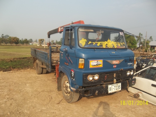 ขาย HINO KM 110 แรง ติดเครน 3ตัน