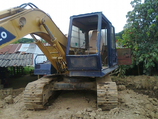 รถขุด MITSUBISHI MS110 มีใบอินวอยล์ ขนาดเท่า CAT E110 B