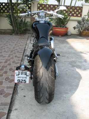 ขาย honda steed 400 แต่งล้อโต ทะเบียนโอนขนส่ง