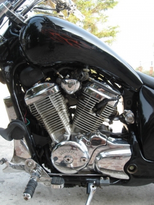 ขาย honda steed 400 แต่งล้อโต ทะเบียนโอนขนส่ง