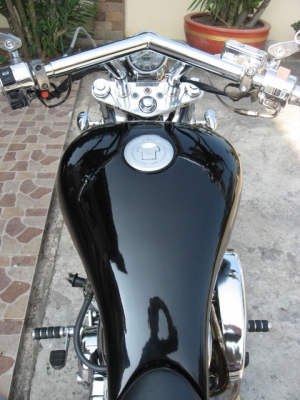 ขาย honda steed 400 แต่งล้อโต ทะเบียนโอนขนส่ง