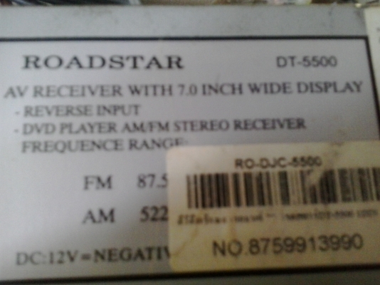 ((((((( ขายแล้วคับ ส่งแล้วคับ PB 198935820 TH )))))))ลดสุดๆ700พร้อมส่งธรรมดา ขายdvd 1dinมีจอในตัว roadstar