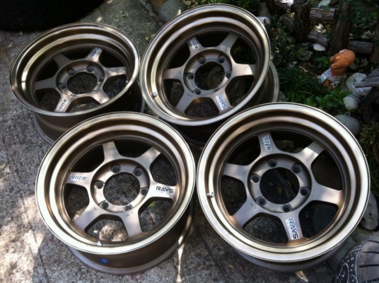 ขายล้อ TE37X 16&times;8 ออฟ -0  ใส่ 6รู /139.7 สวยๆ