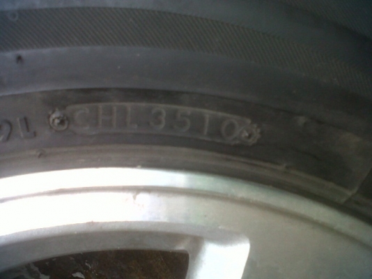 ล้อเดิม Honda accord 05 ล้อขอบ 15 ไม่คดไม้ดุ้ง