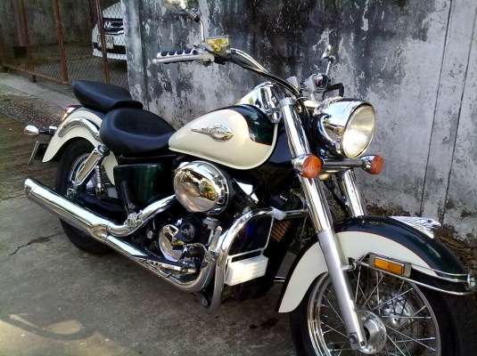HONDA SHADOW 400 CLASSIC ทะเบียนพร้อมโอนขนส่ง HONDA SHADOW 400 CLASSIC ทะเบียนพร้อมโอนขนส่ง