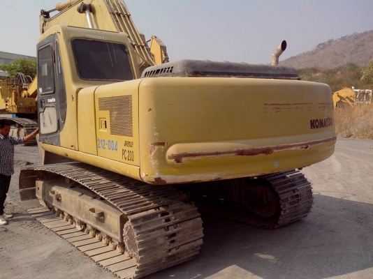 ขายด่วนแม็กโครKOMATSU   PC-200รถสวยเอกสารเล่มทะเบียน