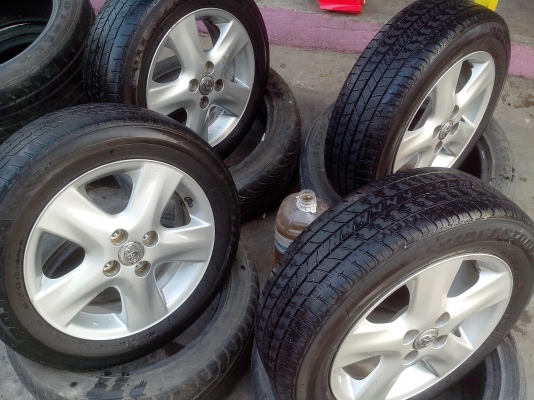 ขายแม็กพร้อมยาง วีออสขอบ15 ขายถูกๆ