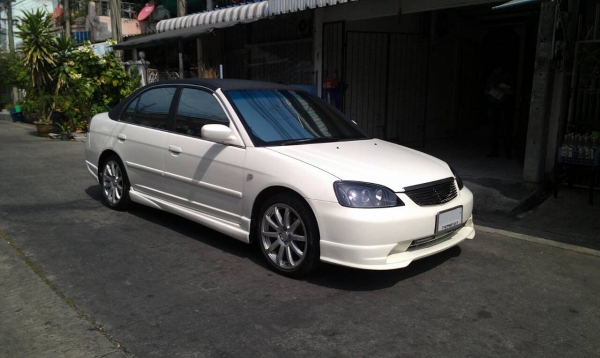 ขายซีวิค ไดเมนชั่น สีขาว ขายดาวน์ 39,000