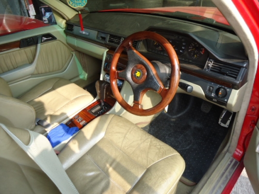 ขายรถMercedes Benz 230E(W124)ปี2533 สีแดงเพลิง สภาพดีมากช่วงล่างแน่นๆ