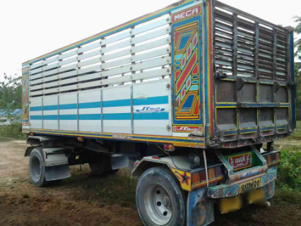 ขายลูกพ่วงมิเนียม อู่ เอสที นครปฐม 2 เพลา จดทะเบียนปี 48 สภาพพร้อมใช้