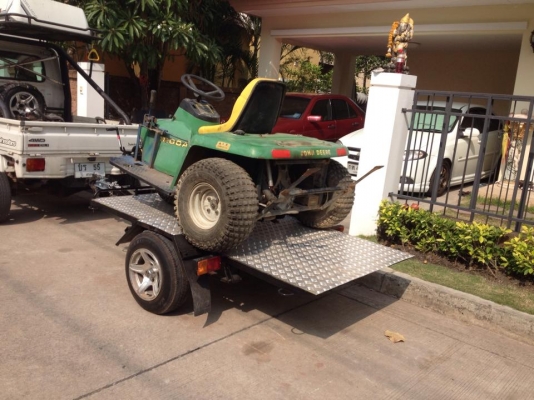 ขายเทเลอร์ พื้นมิเนียม กระดกได้ เอารถขึ้นได้ต้องใช้บันได สวยๆครับ