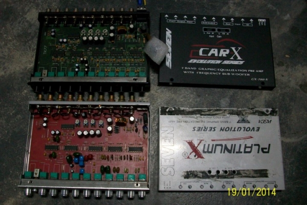 ปรี 7 แบน car-x แยกซับอิสระ