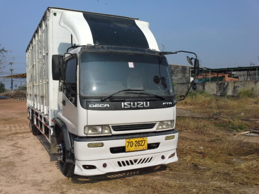 ขายด่วน รถหกล้อ ISUZU DECA ตู้ 7.20 เมตร สภาพดี