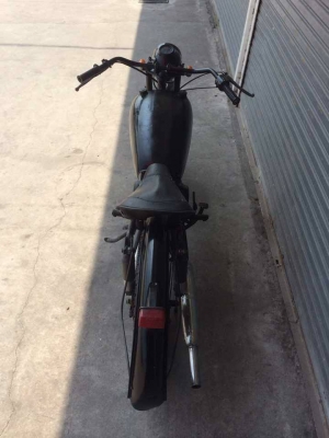 Honda gl125 แต่งทรง สงครามโลก ทะเบียนโอน