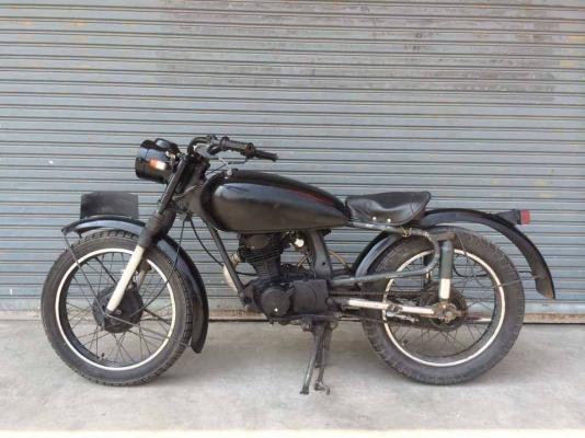 Honda gl125 แต่งทรง สงครามโลก ทะเบียนโอน