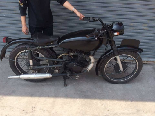 Honda gl125 แต่งทรง สงครามโลก ทะเบียนโอน