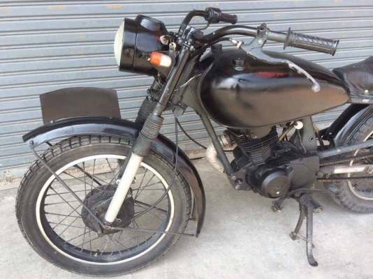 Honda gl125 แต่งทรง สงครามโลก ทะเบียนโอน