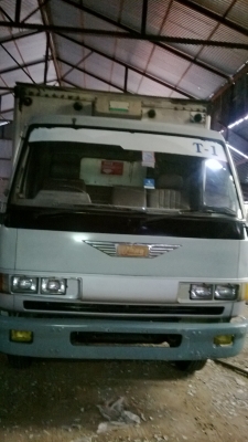 ด่วนHINO FC 120 แรงปี2537 เดิมมากกมือเดียวตลอด เครื่องดี คัสซีสวยสุดๆ ยางเลเดียลใหม่ๆยาว5.5 เมตร