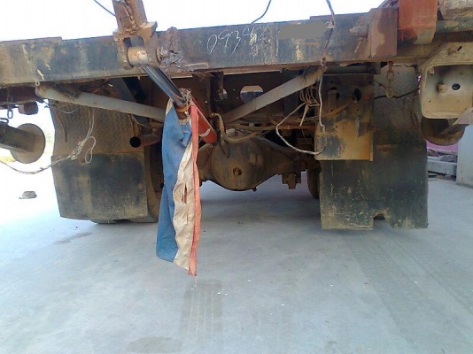 สิบล้อเทลเลอร์ NISSAN UD CD10K รถปี 48 มีทะเบียนครบ ใส่รถเกี่ยวข้าวได้ ชอบราคาเท่าไรต่อรองได้ครับ