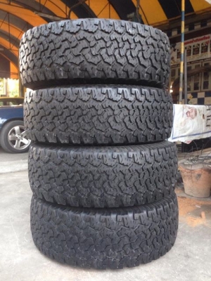 ขายยาง BF GOODRICH ALLTERRAIN 265-70-16 ปี11  ดอกเป็นเซน ครับ ถูกๆ