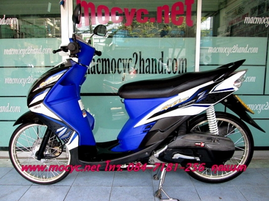 MIO Z สีน้ำเงินขาว รุ่นยอดนิยม ไฟคู่ ลงล้อเรียบร้อย เครื่องเดิม 24900 MIO Z สีน้ำเงินขาว รุ่นยอดนิยม ไฟคู่ ลงล้อเรียบร้อย เครื่องเดิม 24900