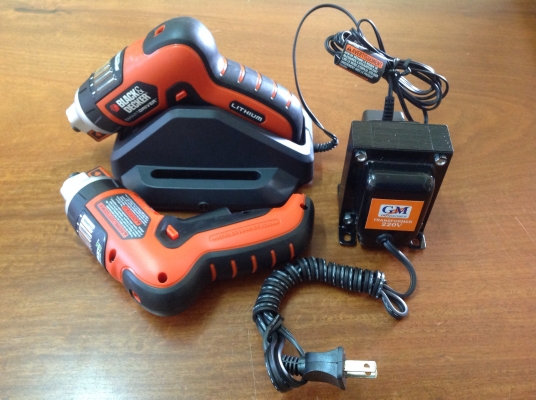 ขายไขควงไร้สาย BLACK&amp;DECKER ขายเหมาถูกสุดๆ