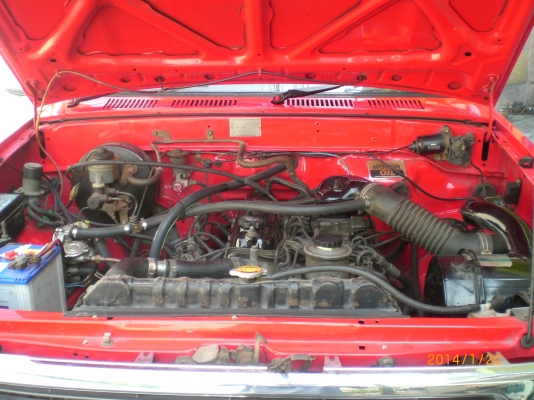 toyota mighty-X YN85 หัวเดียว ติดแก๊สLPG สภาพสวยมาก