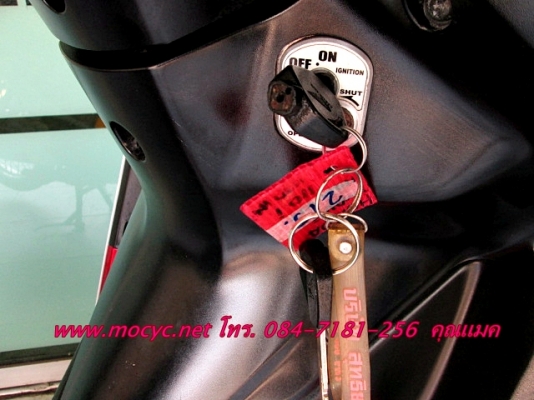 WAVE 110 i  สีขาวแดง ปี 56 รถมีเกียยอดนิยม 28900 บาท แถมฟรี ค่าโอน เสื้อ และหมวกกันน็อก