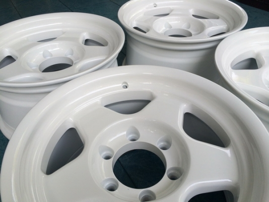 ขายล้อ BRADLEY V 16x8 สีขาว สภาพของใหม่ ราคามือ2