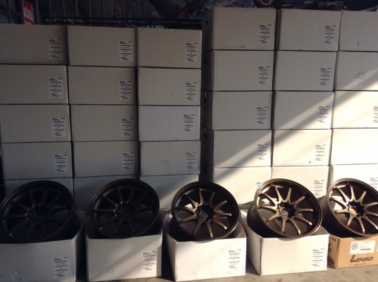 แม็ก ce te re งานHQ SPP ขอบ18 กว้าง9.5 10.5 ถูก จัดพร้อมยางราคาเบาๆ