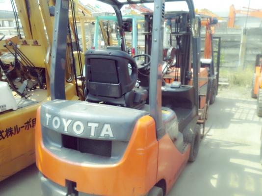 TOYOTA 8FD15 ขนาด1.5ตัน เสาสูง3เมตร เกียร์ออร์โต้ เครื่องดีเซล1DZ3 งากระดกได้ ใช้งาน5692ชั่วโมง รุ่นใหม่ล่าสุด ราคาต่อรองได้0816161541