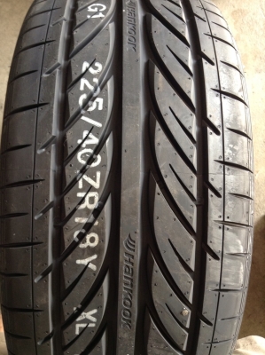ยางHankook v12. 225 40 18 เส้นละ4200เท่านั้น
