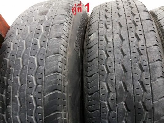 ล้อกระทะ รถตู้ commuter พร้อมยาง สภาพดี