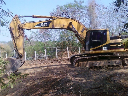 รถแบคโฮ CAT 330 B อาร์มพิเศษ